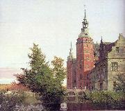 Christen Kobke Frederiksborg Castle Seen from the Northwest France oil painting artist